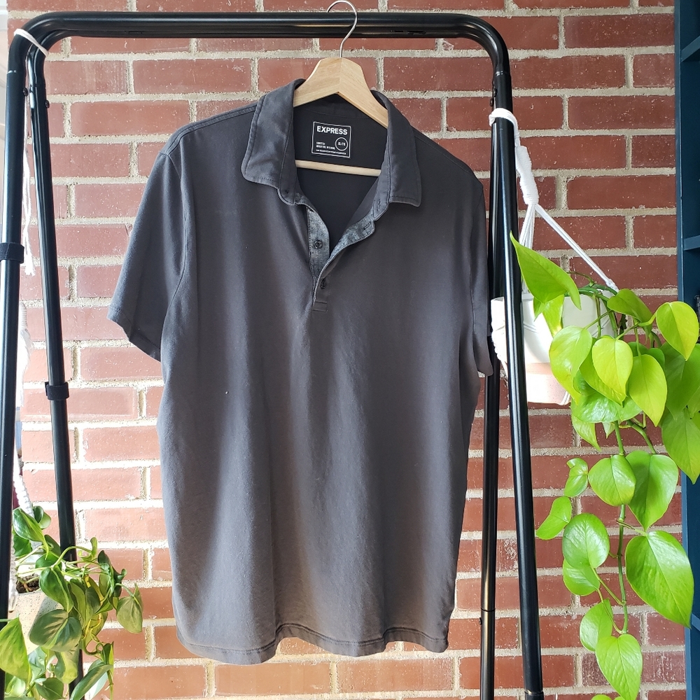 Express Grey Polo